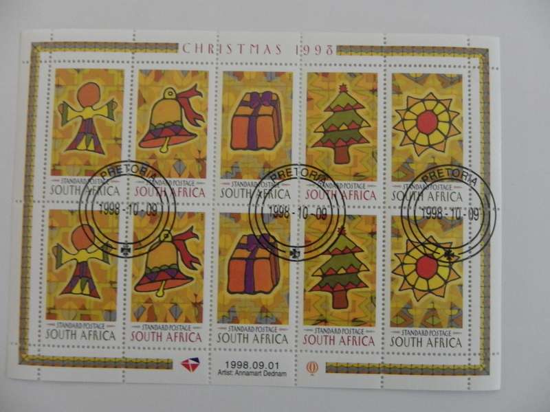 RSA 6.85 (1998) - Christmas CTO Cancelled Full Sheet