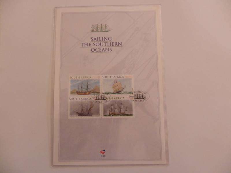 RSA 6.96 (1999) - Sailing the Southern Oceans Official SAPO Issued Folder