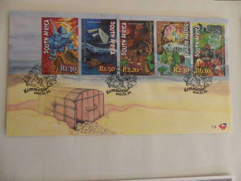 RSA 7.08 (2001) - Myths and Legends Official FDC