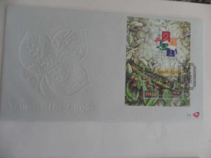 RSA 7.09 (2001) - Hong Kong Stamp Exhibition Official FDC