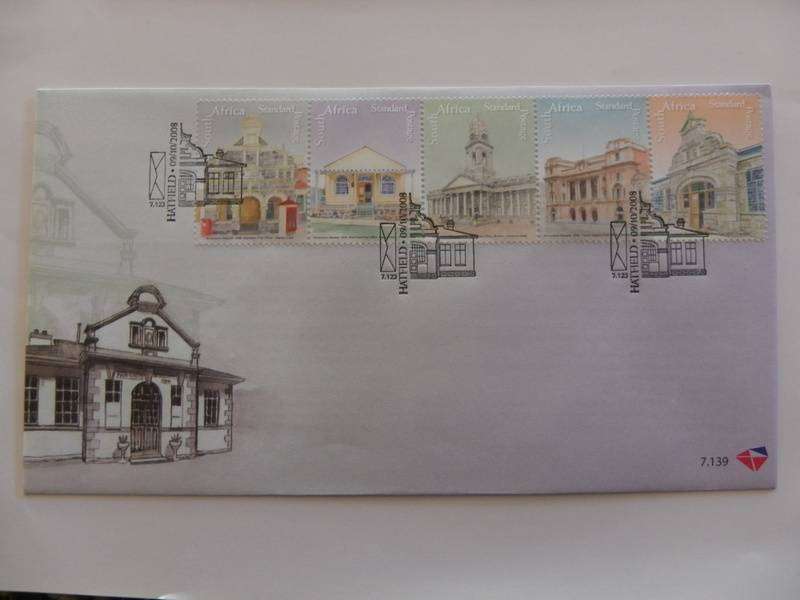 RSA 7.139 (2008) - SA Post Office Buildings Official FDC