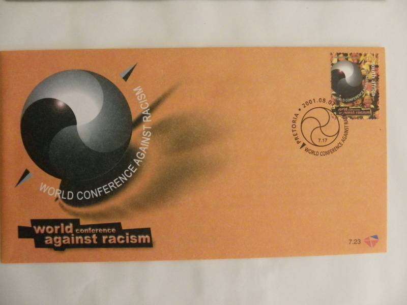 RSA 7.23 (2001) - World Conference Against Racism Official FDC