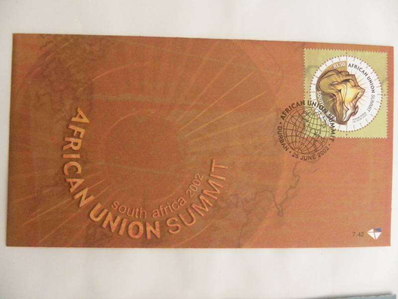 RSA 7.42 (2002) - African Union Summit Official FDC
