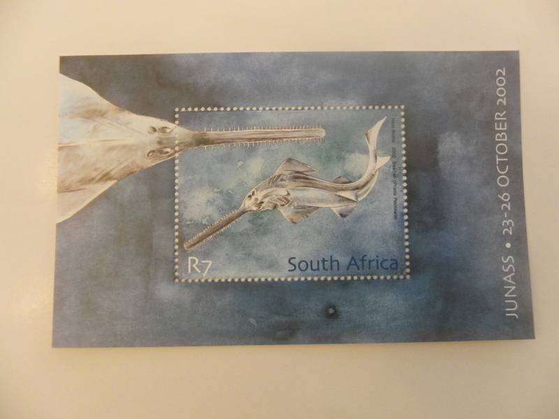 RSA 7.46 (2002) - JUNASS Stamp Exhibition Mint Miniature Sheet