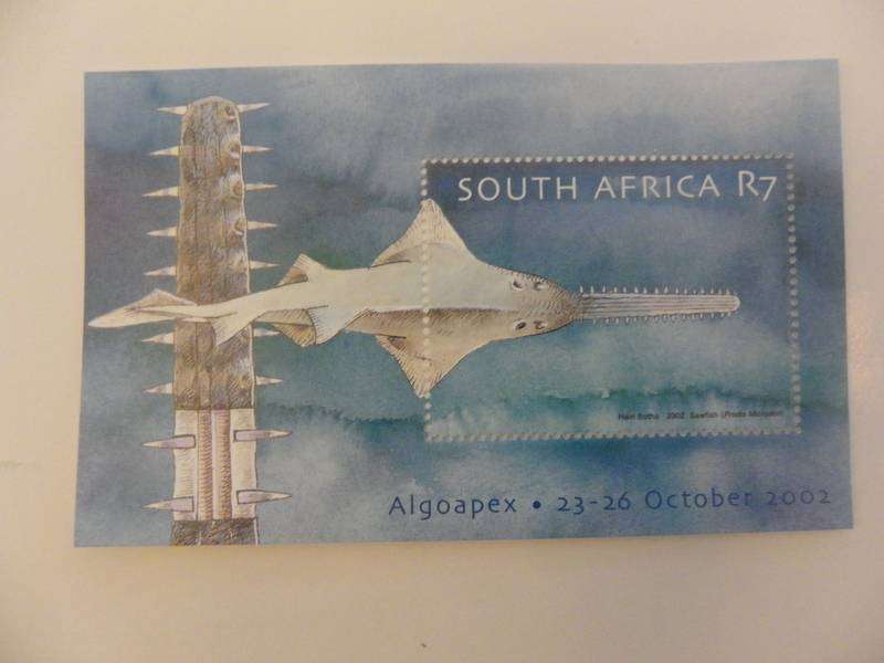 RSA 7.47 (2002) - ALGOAPEX Stamp Exhibition Mint Miniature Sheet