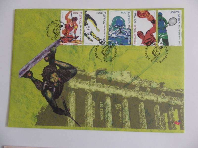 RSA 7.76 (2004) - Celebration World of Sports Large FDC