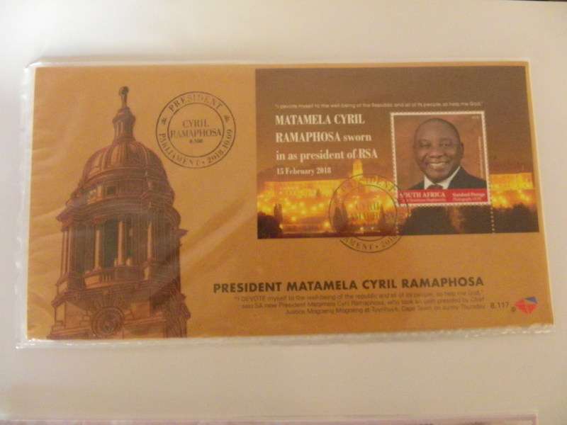 RSA 8.117 (2018) - Inauguration of President Ramaphosa Official FDC