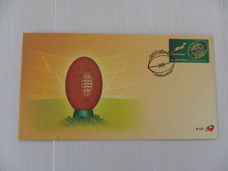 RSA 8.131 (2020) - Rugby World Champions Official FDC