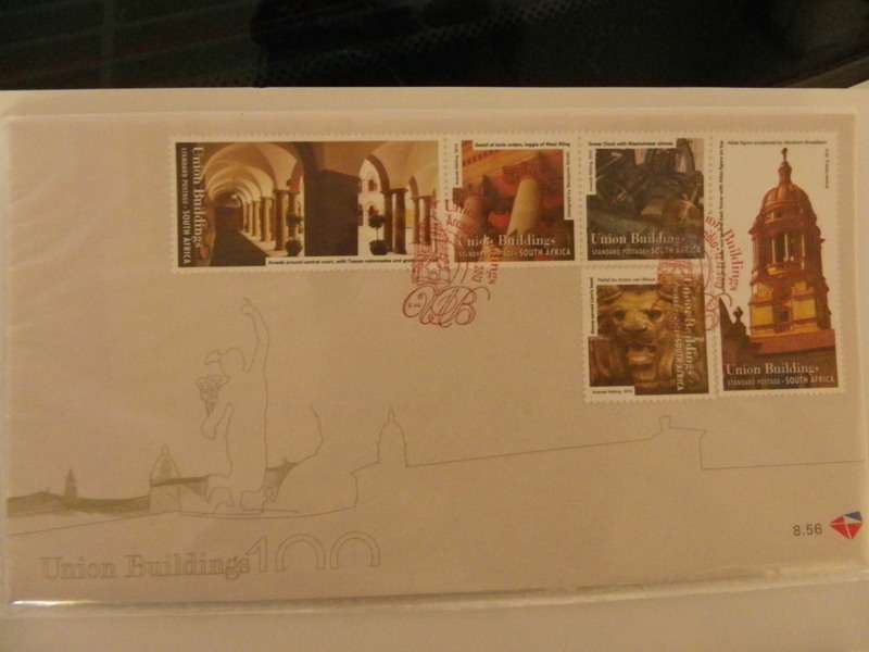 RSA 8.56 (2013) - Centenary of the Union Buildings Official FDC