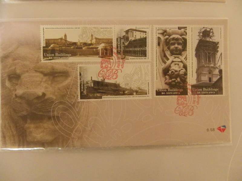 RSA 8.58 (2013) - Centenary of the Union Buildings Official FDC