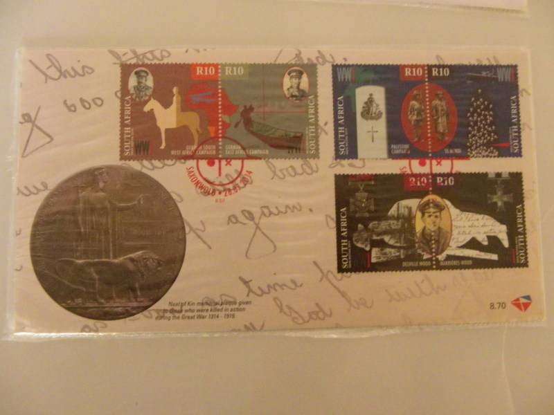 RSA 8.70 (2014) - Centenary of World War 1 Official FDC