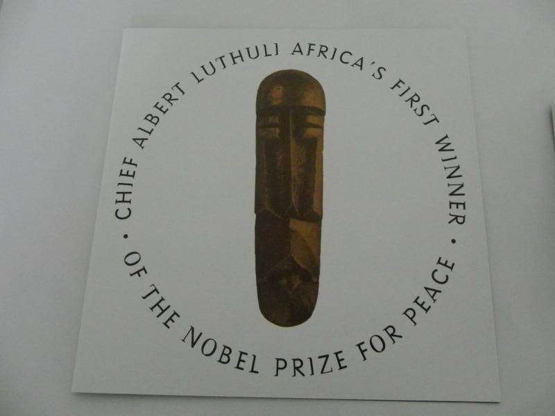 RSA 8.25a (2011) - Chief Albert Luthuli SAPO Issued Souvenir Pack