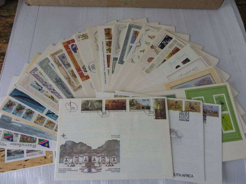 RSA Large FDC`s - Set of 28 with no Duplication (Bid per FDC to take all)