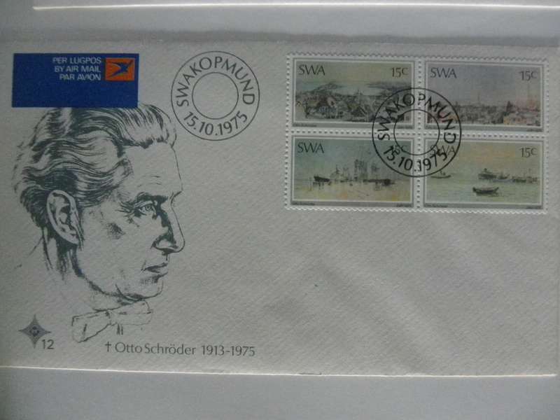 SWA 1.12 (1975) - Otto Schroder Illustrated FDC