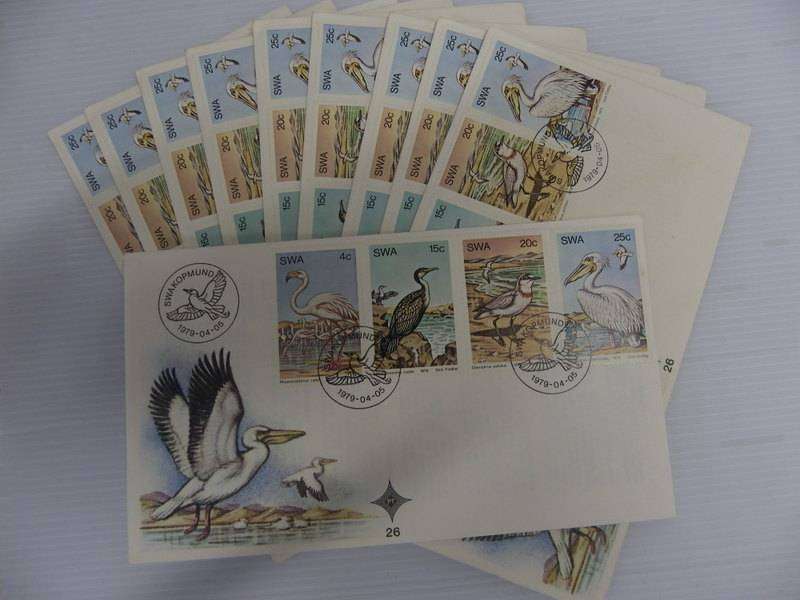 Excess Stock - SWA 1.26 Set of 10 FDC's (Bid per FDC to take all 10)