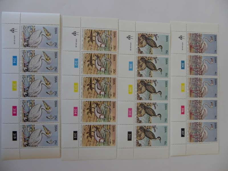 SWA 1.26 (1979) - Water Birds Mint Control Block Set