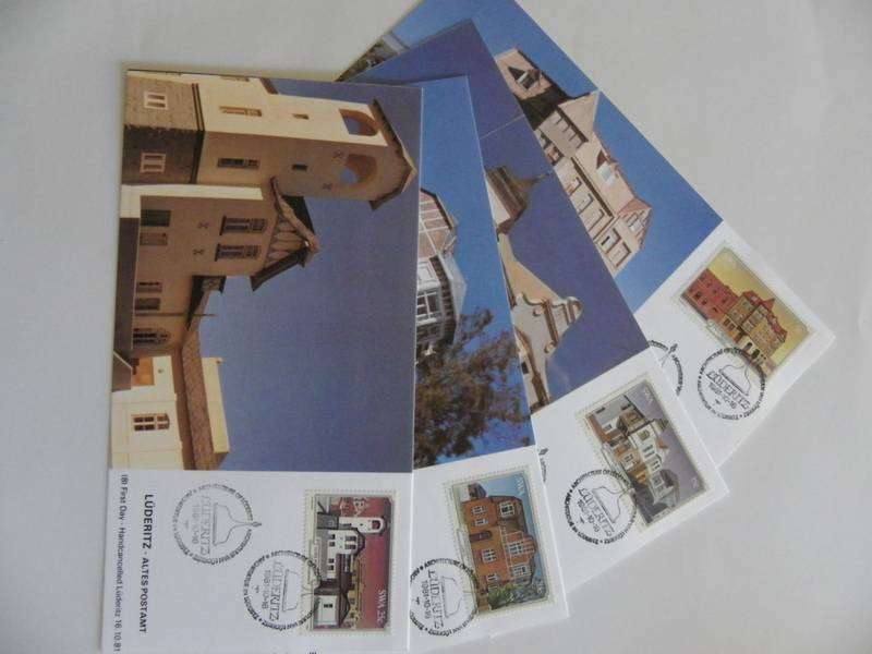 SWA 1.34 (1981) - Luderitz Buildings Limited Edition Postcard Set