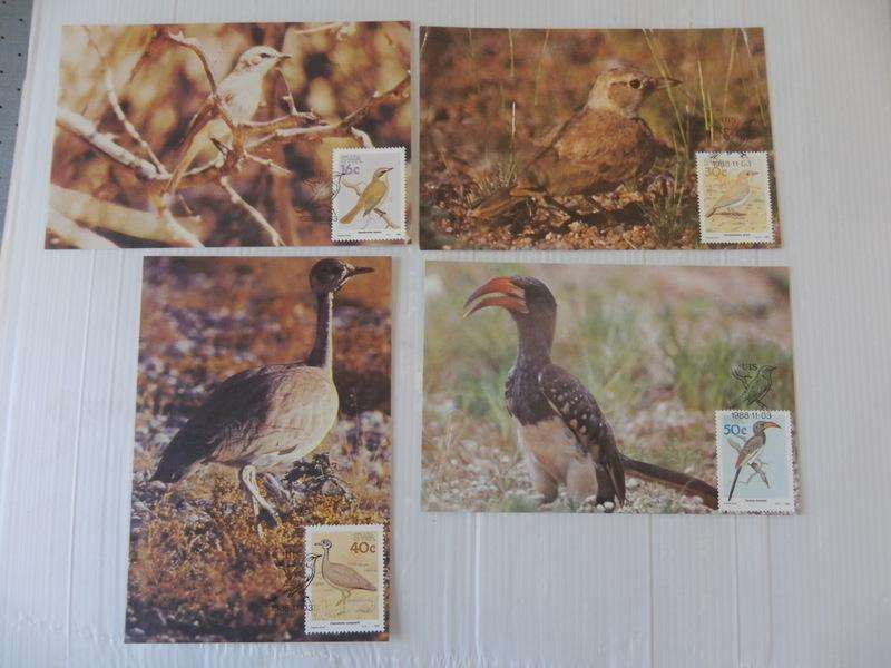 SWA 1.63 (1988) - Birds of SWA Maxicard Set