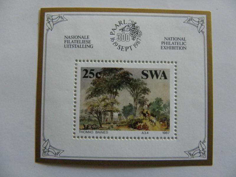 SWA SAF02 (1987) - Historical SWA Mint Miniature Sheet