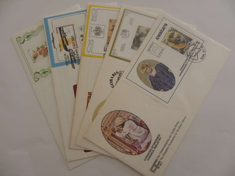 SWA SAF - Full Set of Foundation FDC`s