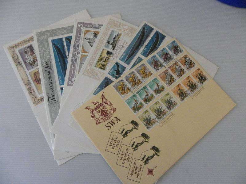 SWA Large FDC`s - Set of 6 FDC's with no Duplication (Bid per FDC to take all)