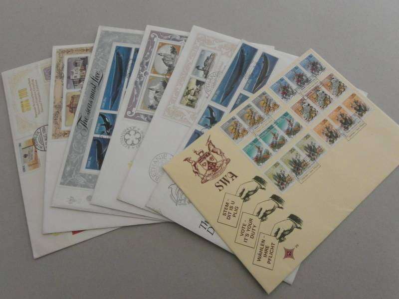 SWA Large FDC`s - Set of 7 FDC's with no Duplication (Bid per FDC to take all)