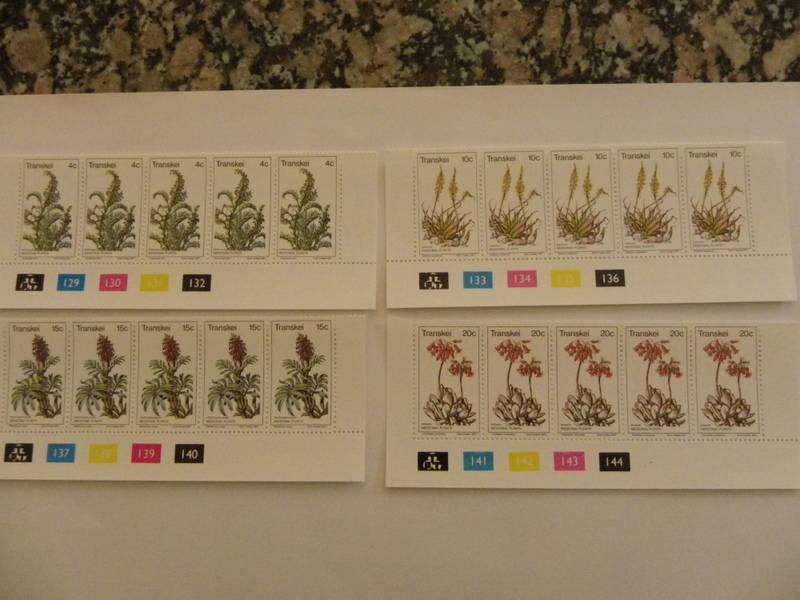 Transkei 1.05 (1977) - Medicinal Plants Mint Control Block set
