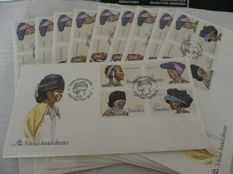 Excess Stock - Transkei 1.23 FDC`s (Bid per FDC to take all 10)