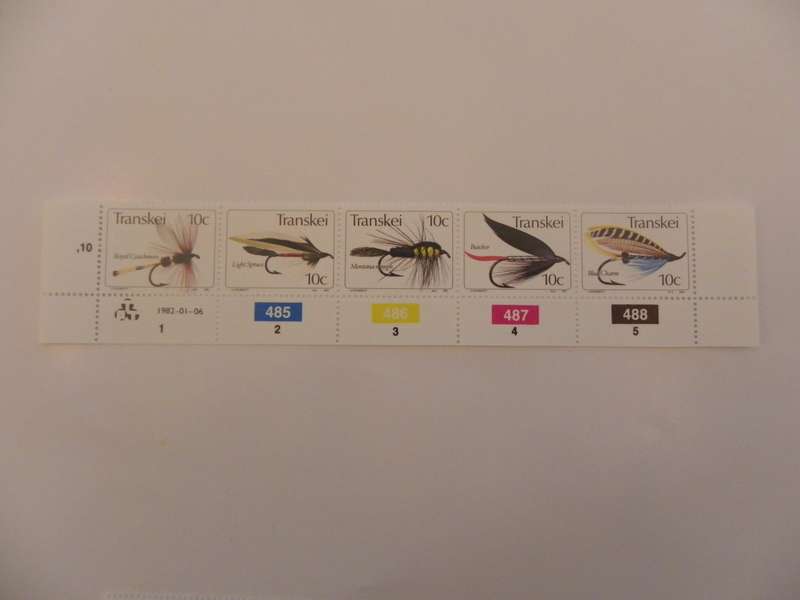 Transkei 1.25 (1982) - Fishing Flies (3rd Series) Mint Control Block