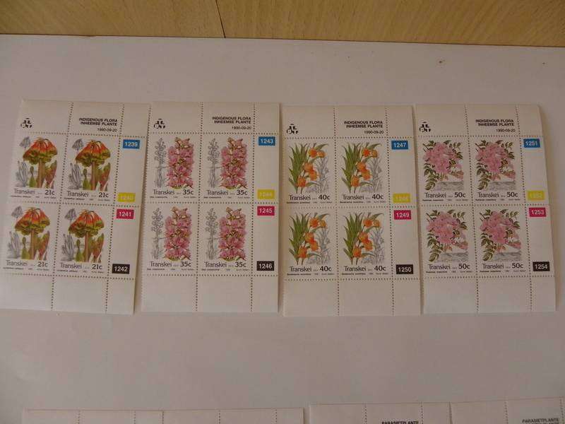Transkei 2.26 (1990) - Indigenous Flora Mint Control Block Set