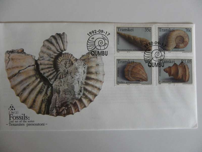 Transkei 2.34 (1992) - Fossils (2nd Series) FDC