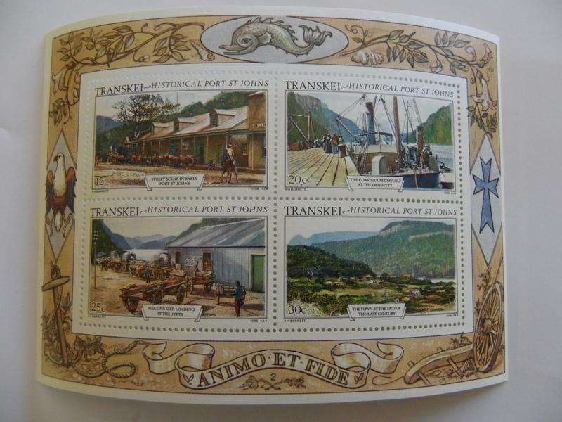 Transkei S02 (1986) - Historic Port St Johns Mint Miniature Sheet