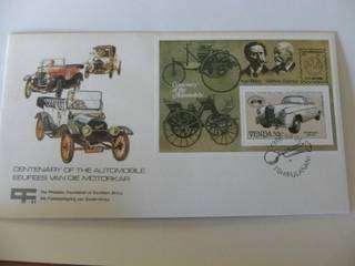 Venda SAF01 (1986) - Centenary of the Automobile Illustrated FDC