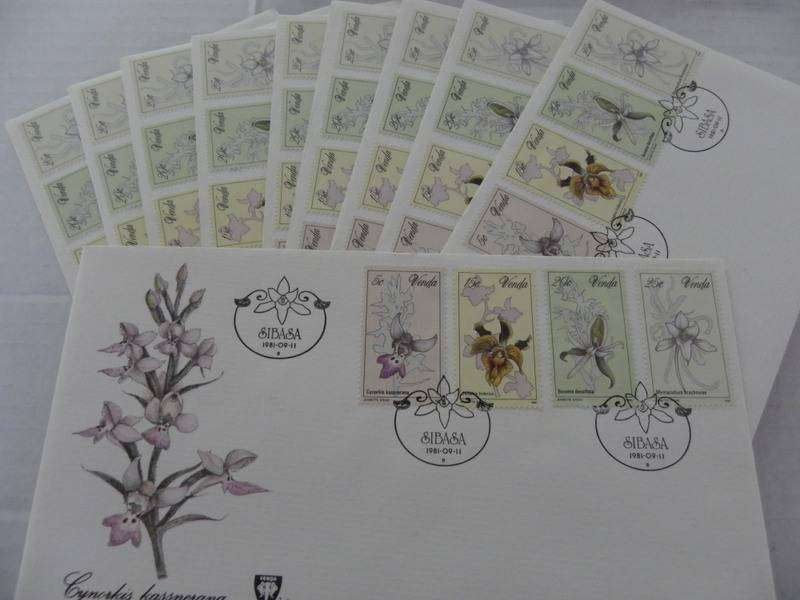 Excess Stock - Venda 1.08 Set of 10 FDC's (Bid per FDC to take all 10)