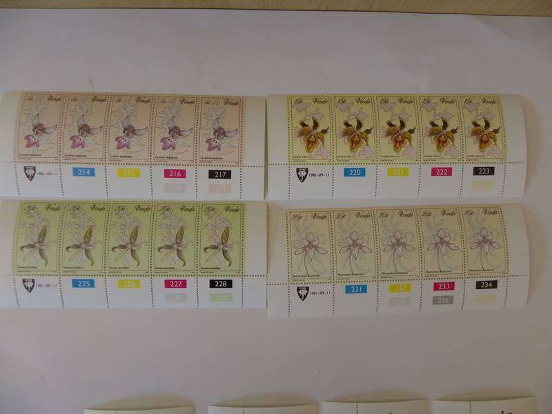 Venda 1.08 (1981) - Orchids Mint Control Block Set