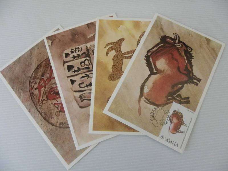Venda 1.11 (1982) - History of Writing (1st Series) Limited Edition Postcard Set
