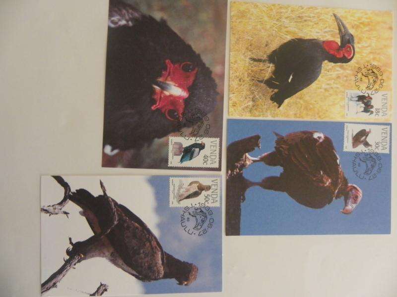 Venda 2.15 (1989) - Endangered Birds Maxicard Set
