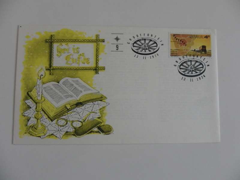 SWA 1.09 (1974) - Centenary of Thirstland Trek Illustrated FDC