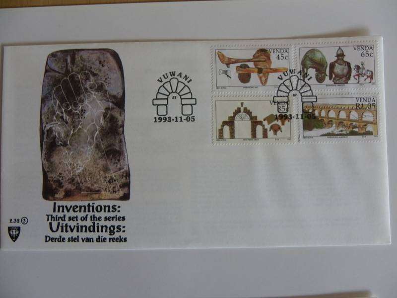 Venda 2.32 (1993) - Inventions (3rd Series) Official FDC