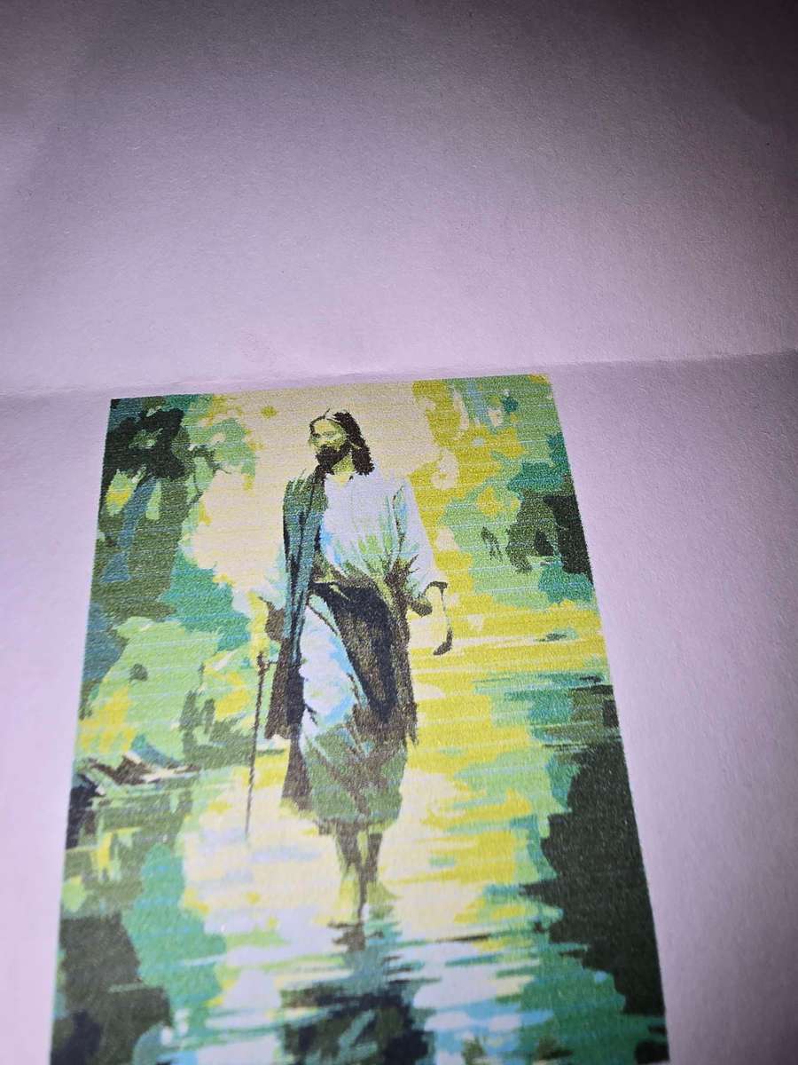Paint By Numbers - Canvas, Paint - Jesus walking