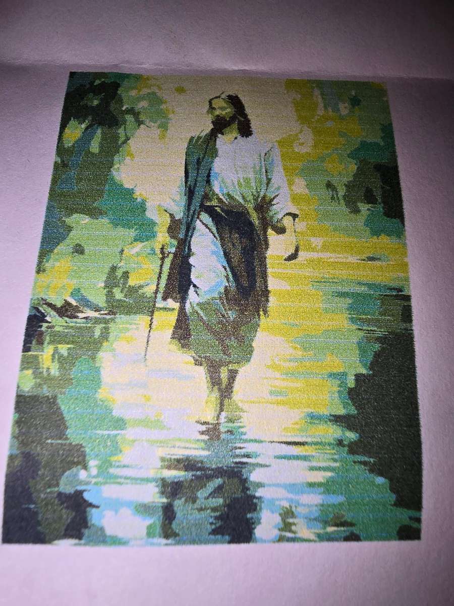 Paint By Numbers - Canvas, Paint - Jesus walking