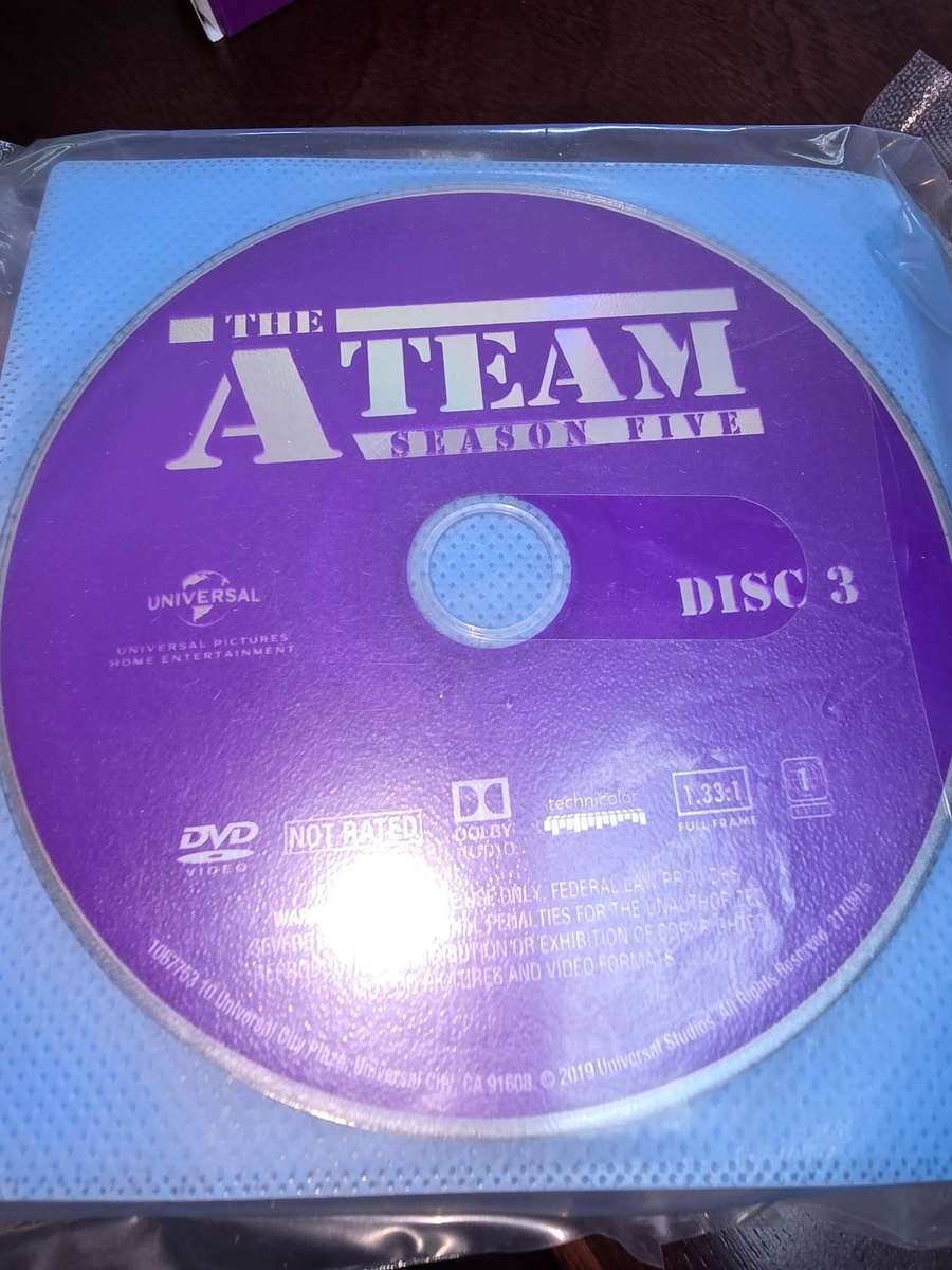 The A Team - Complete Season 1-5 - discs in sleeves, Region 1