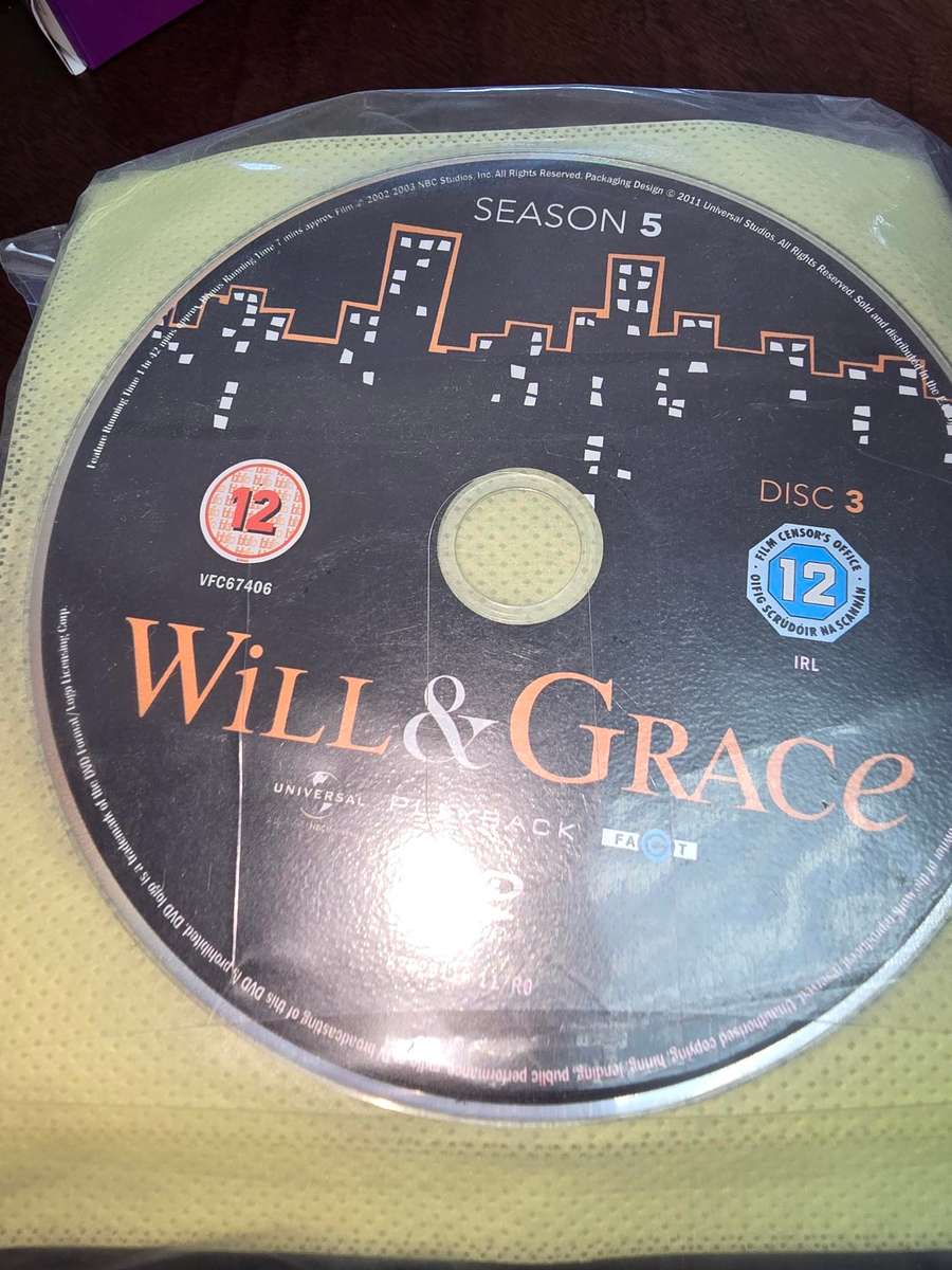 Will and Grace - Complete Series , discs repackaged into sleeves