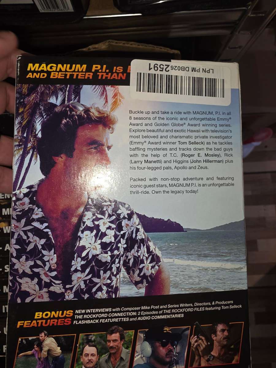 Magnum PI - Complete Series (Region 1) - Box damaged in transit