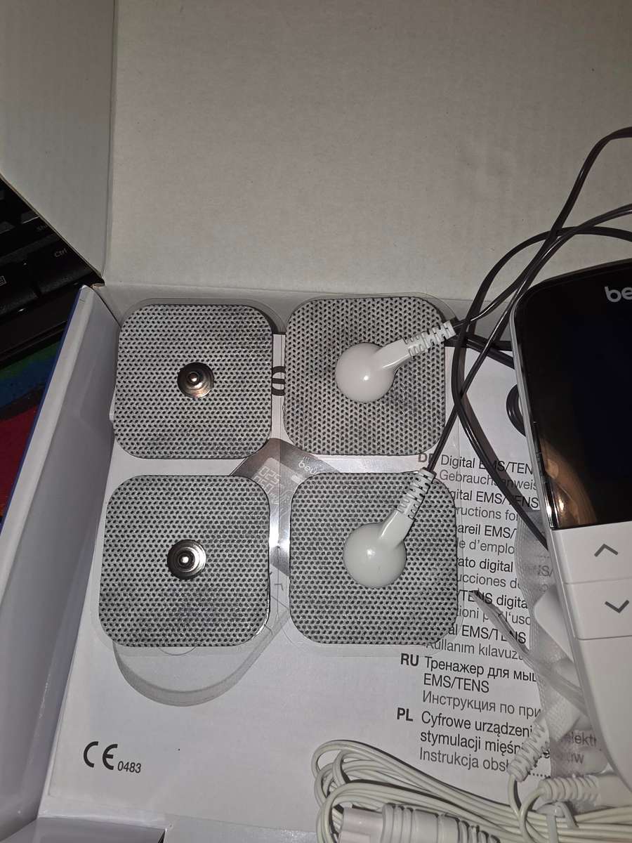 Beurer Digital TENS / EMS Device: Pain Therapy & Muscle Stimulation EM 49