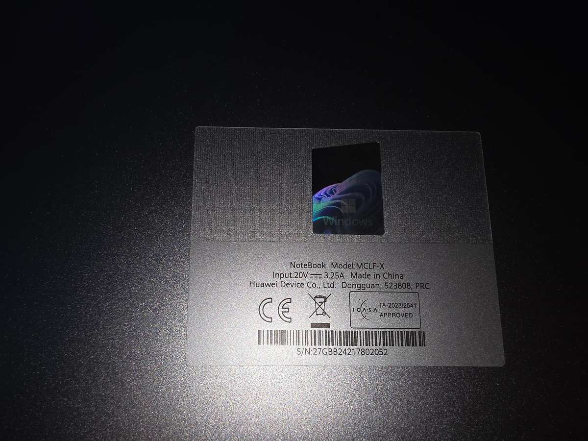 HUAWEI Matebook MCLF-X D16 | 12th gen i5, 8GB Ram, 512GB SSD, 16' Display