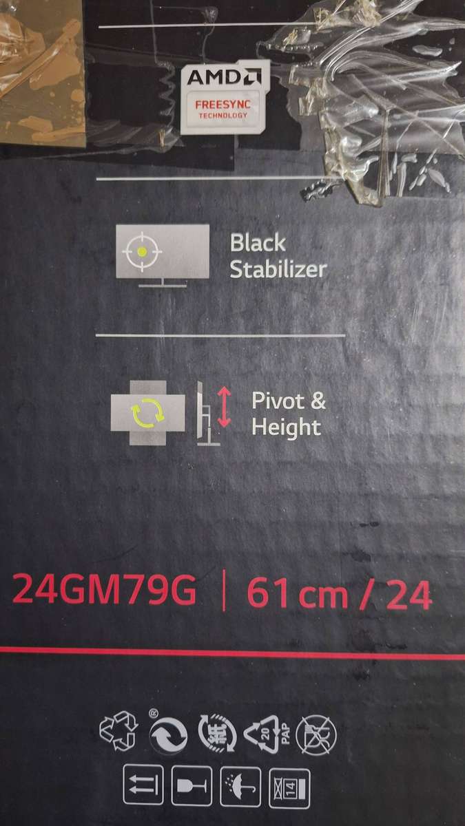 LG 24" Class Full HD Gaming Monitor 144Hz 1ms