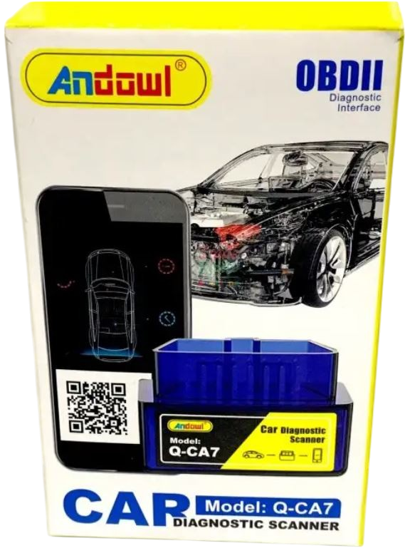 Mini 12V Car OBD2 Diagnostic Scanner Tool with Bluetooth Function OBDII YMOBD APP Compatible