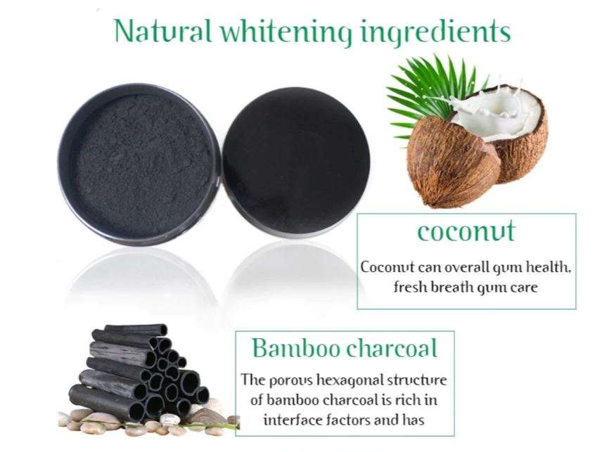 Activated Coconut Charcoal Teeth Whitening Powder