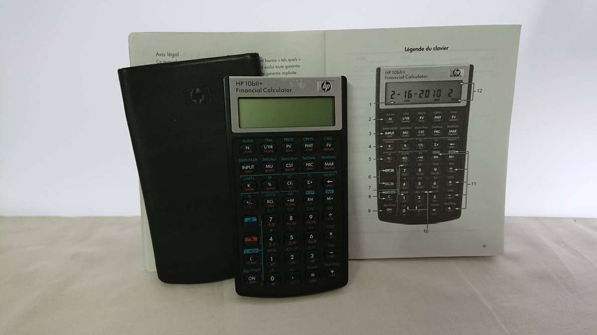 HP 10Bii+ Financial Calculator